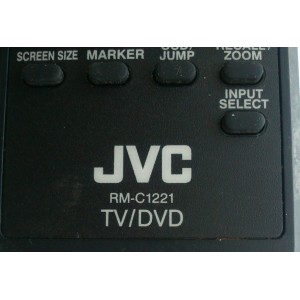 CONTROL REMOTO PARA TV / DVD / JVC RM-C1221 MODELO LT-19D210